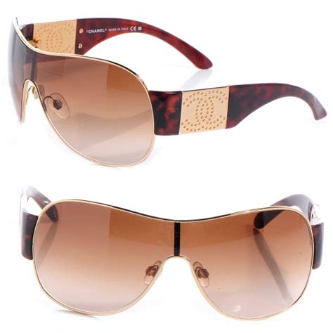 chanel sunglasses 4154|CHANEL CC Sunglasses Brown 4154 66366 .